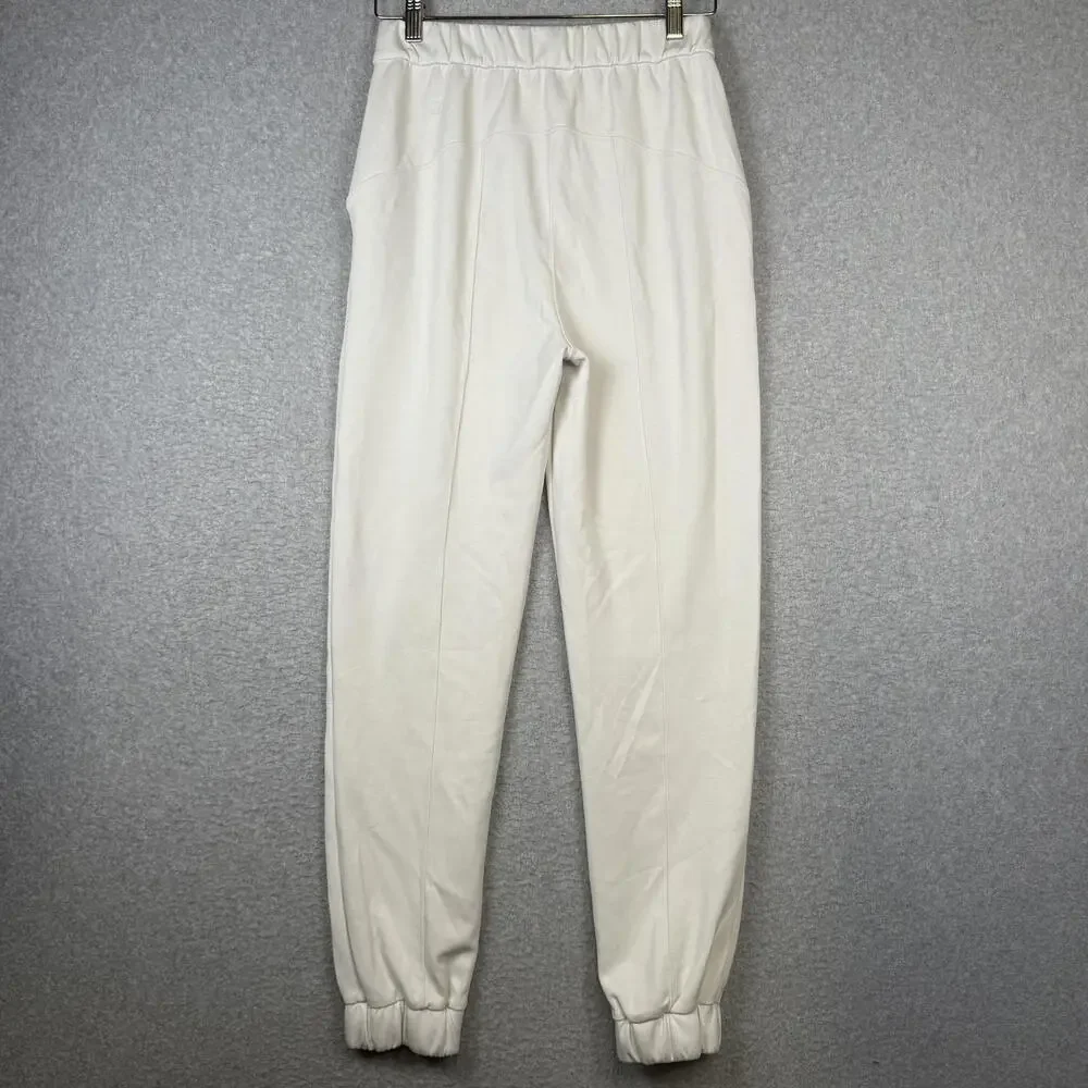 Brand New Lululemon Women's Size 4 Bone Softstreme Relaxed HR Pants Jogger
